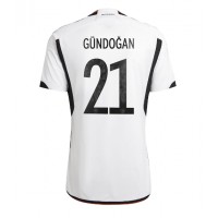 Camiseta Alemania Ilkay Gundogan #21 Primera Equipación Replica Mundial 2022 mangas cortas